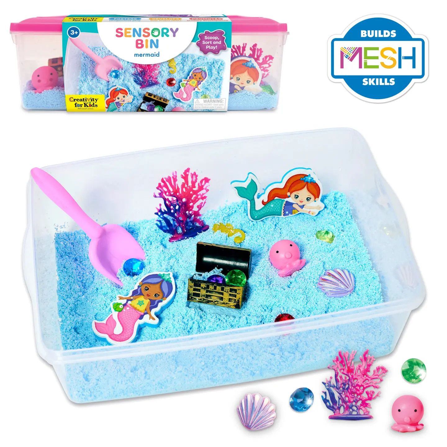 Sensory Bin, Mermaid