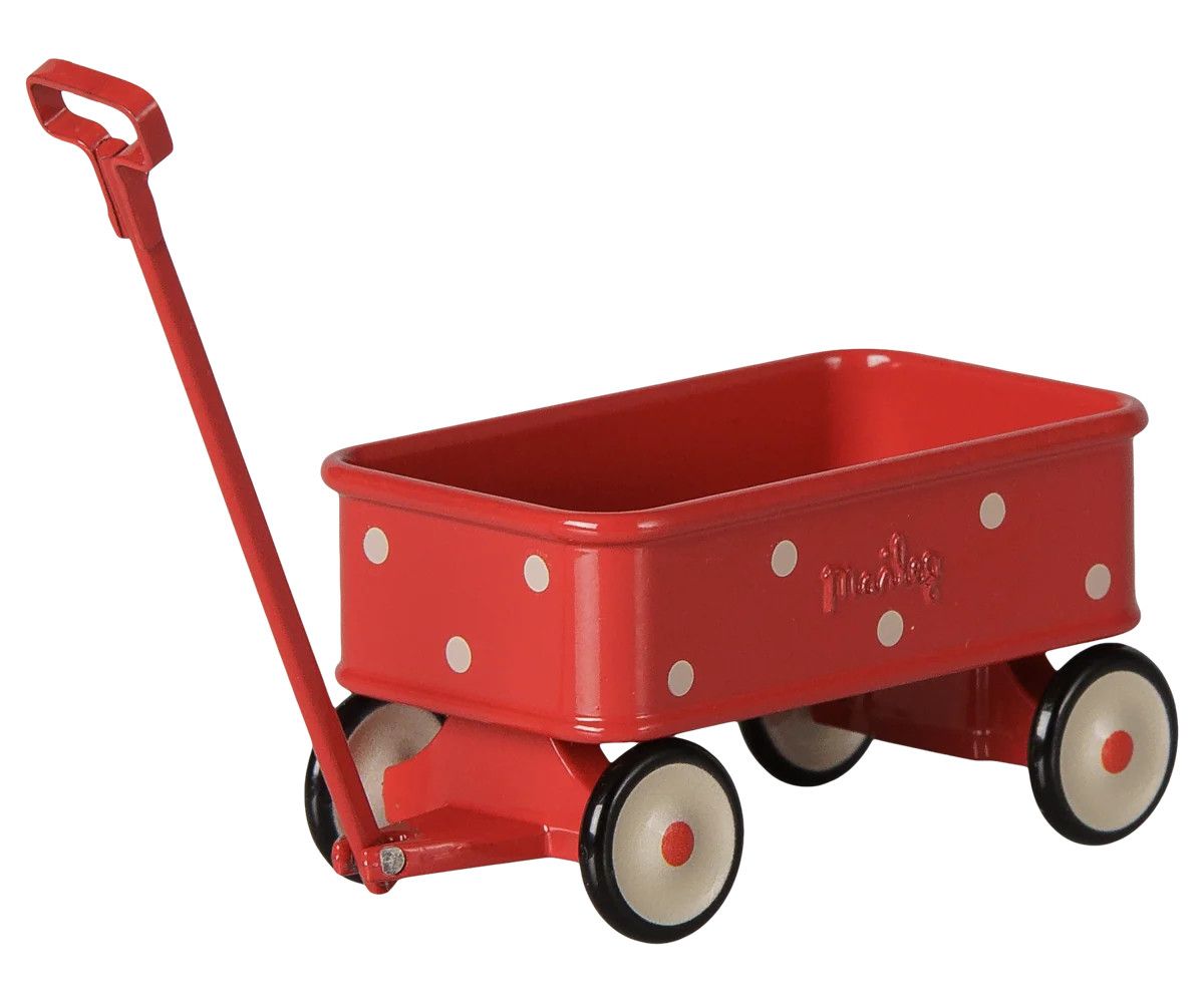 Wagon,  Mouse-Red