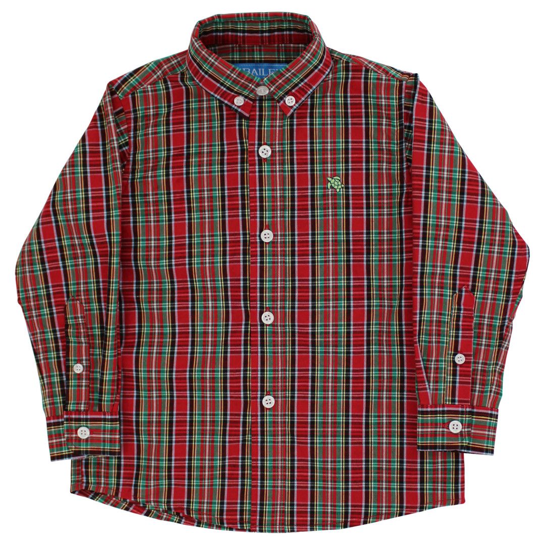 '26 Roscoe Button Down, Tartan Plaid