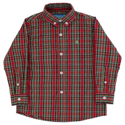 '26 Roscoe Button Down, Tartan Plaid