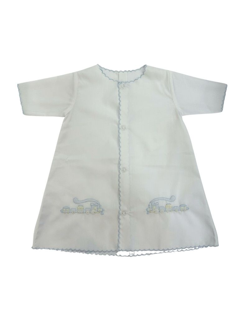 White LS Day Gown Trains