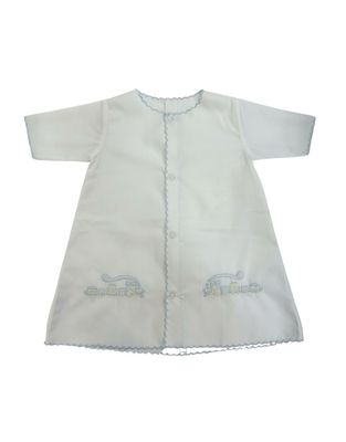 White LS Day Gown Trains