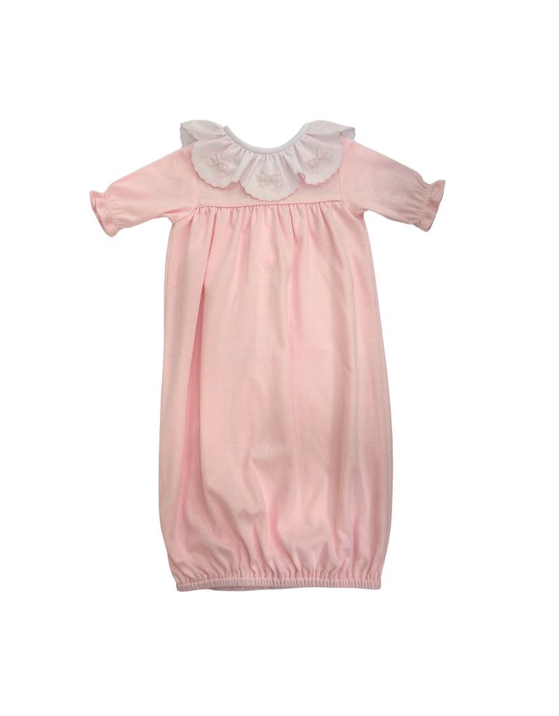 Pink Knit Saque Bow Ribbons