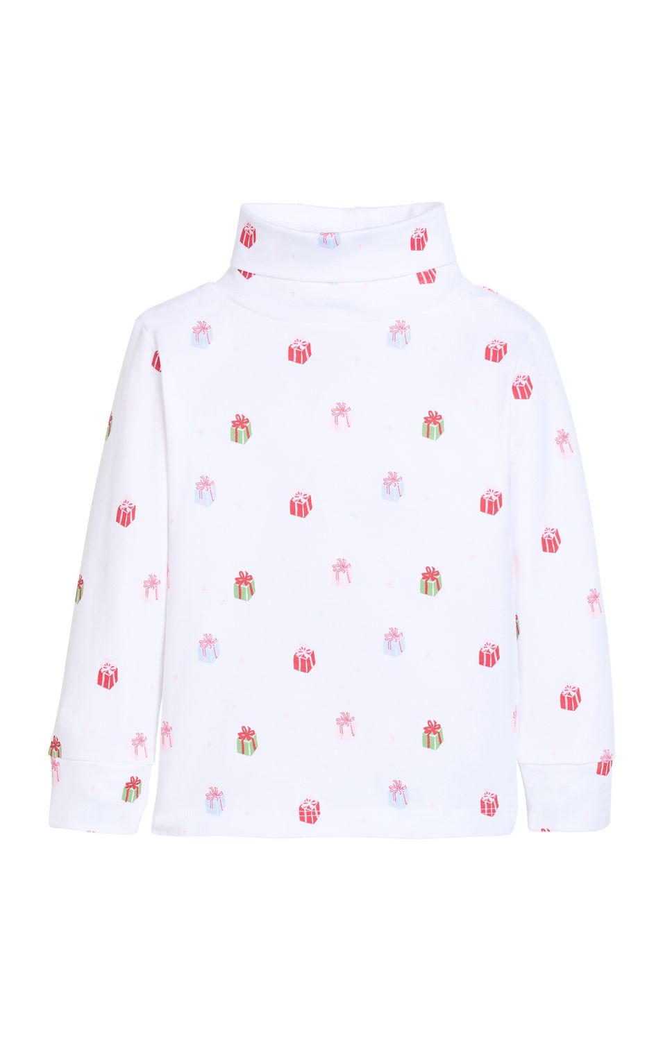 Printed Turtleneck, Presents