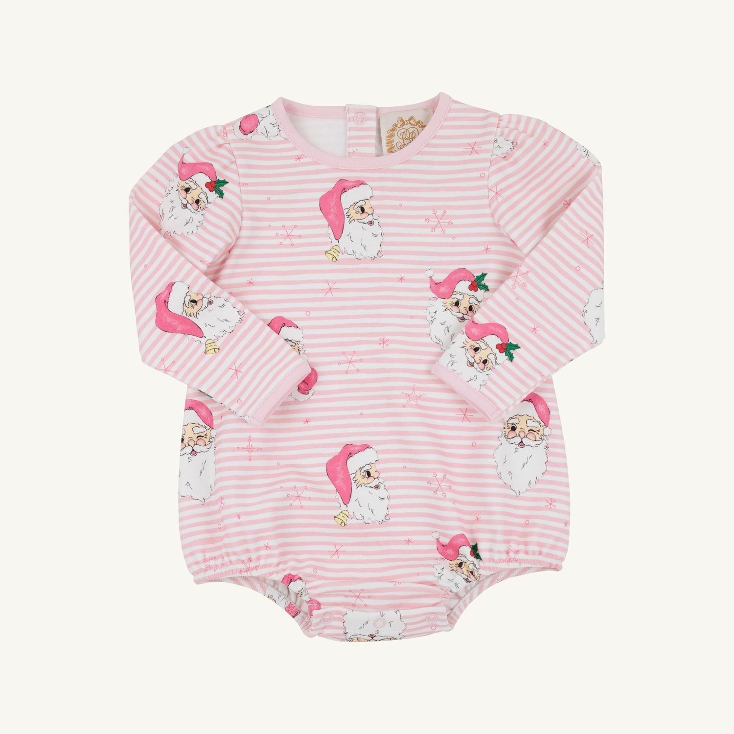 LS Pennys Play Bubble, Dear Santa, Pink Stripe