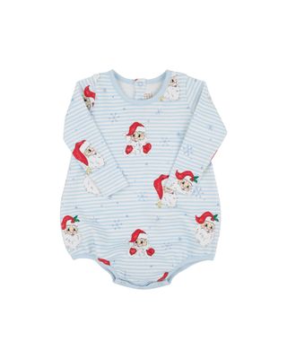 LS Patton Play Bubble, Dear Santa, Blue Stripe