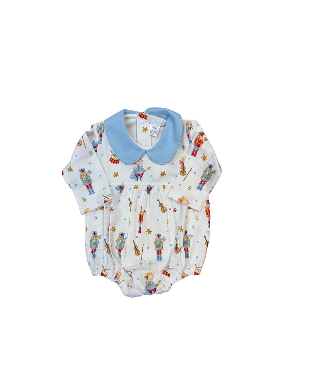 Blue Nutcracker Print Bubble