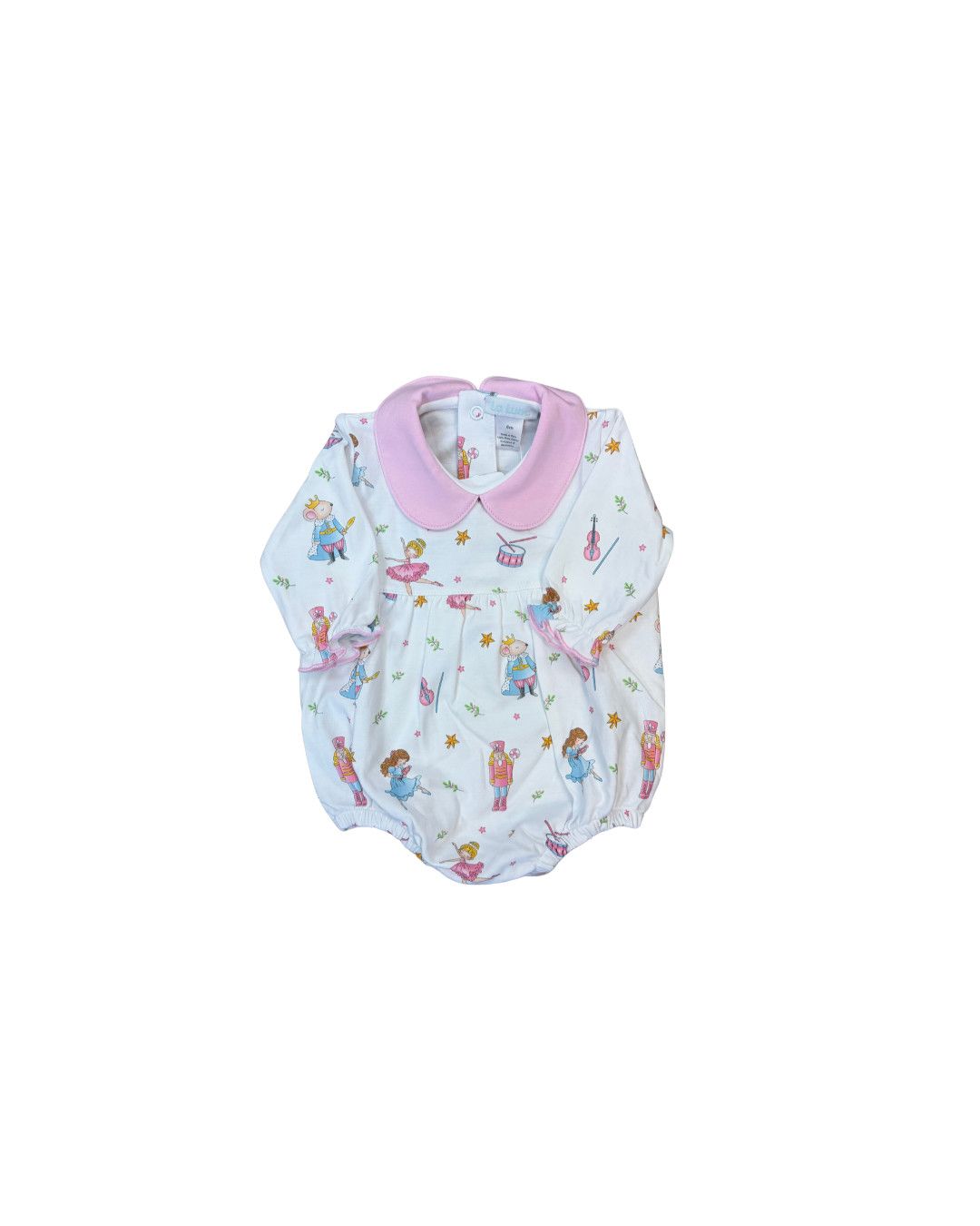 Pink Nutcracker Print Bubble