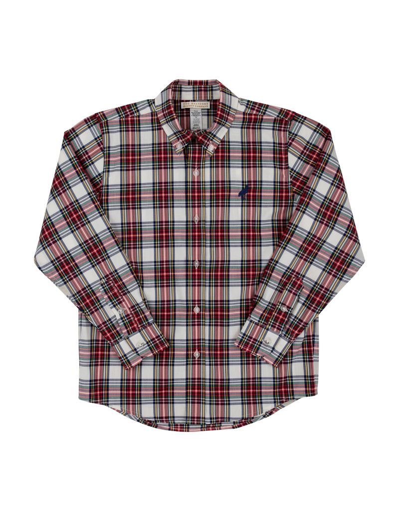 Deans List Dress Shirt, Paris Pike Plaid