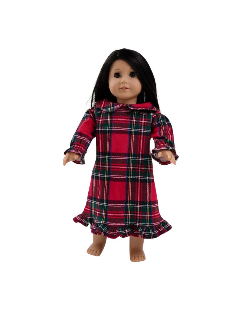 Dolly's Goldie Locks Nightgown, Society Prep Plaid