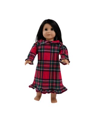 Dolly's Goldie Locks Nightgown, Society Prep Plaid