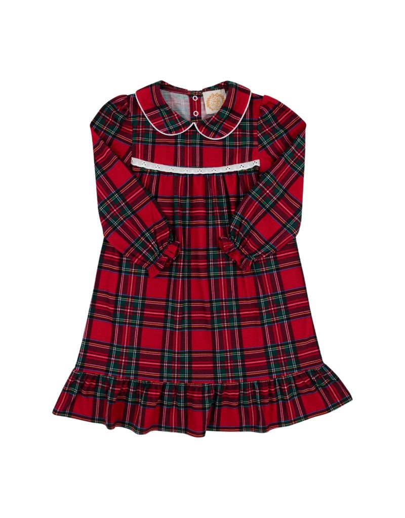 Goldie Locks Gown, Society Prep Plaid