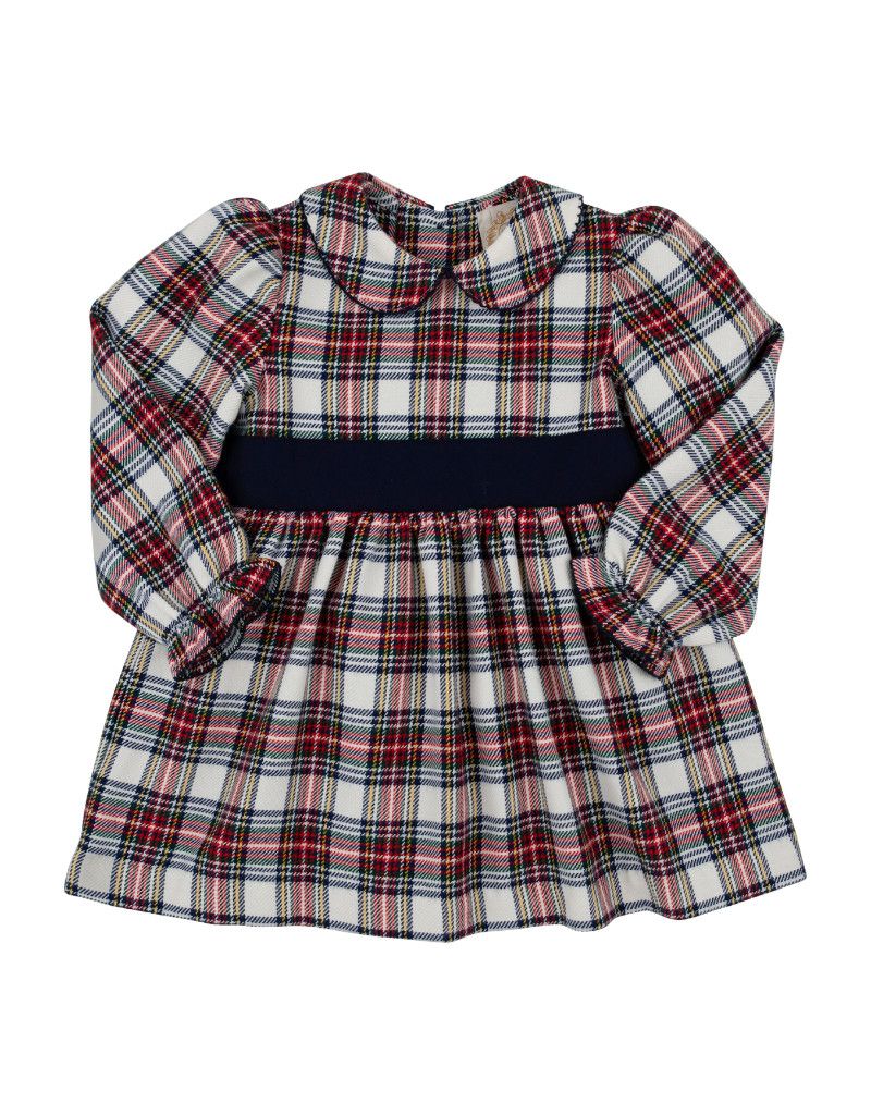 Cindy Lou Sash Dress, Paris Pike Plaid