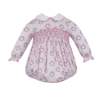 LS Pink Wreath Short Bubble