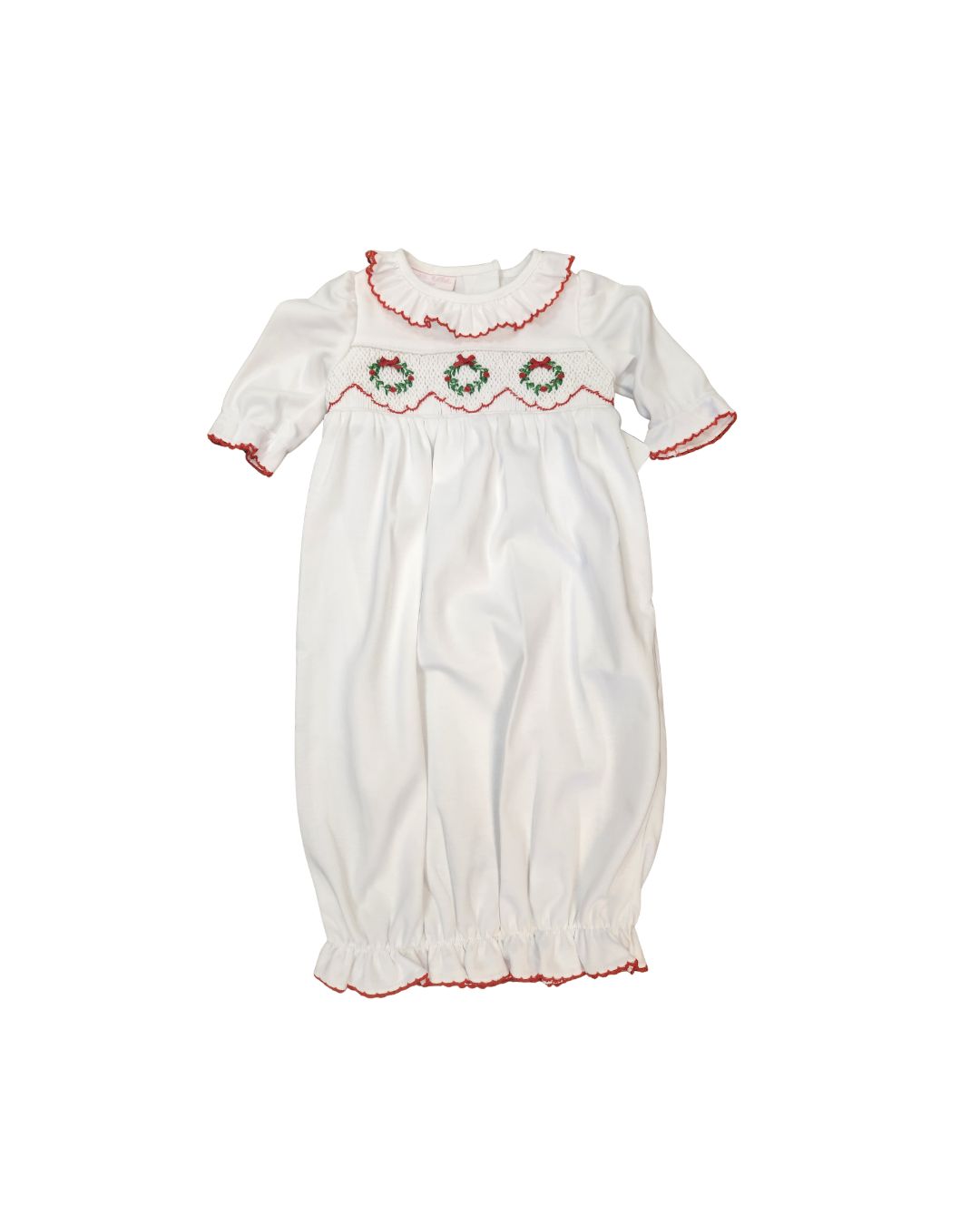 White Wreath Gown