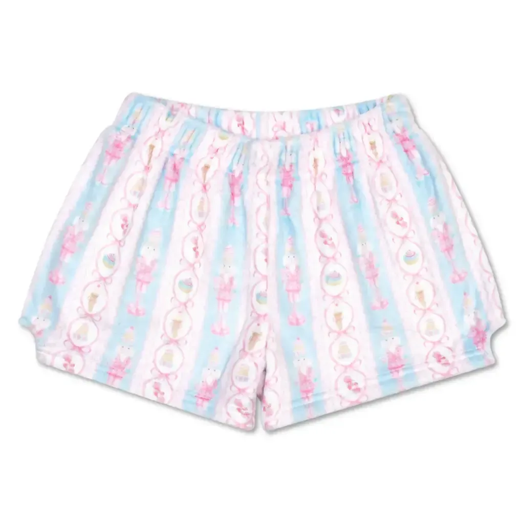 Sweet Nutcracker Plush Shorts