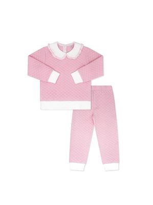 Cooper Quilted Playsuit, Petal Pink