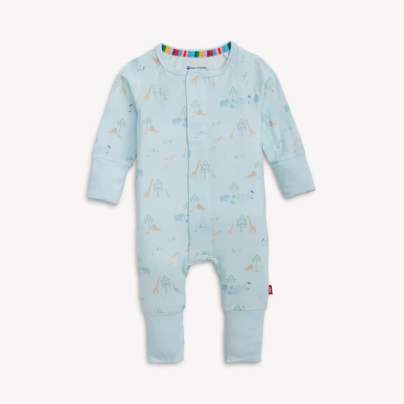 Serene Safari Blue Modal Conv Coverall