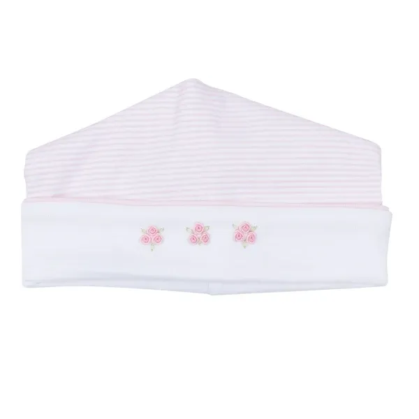Anna Embroidered Hat, Pink