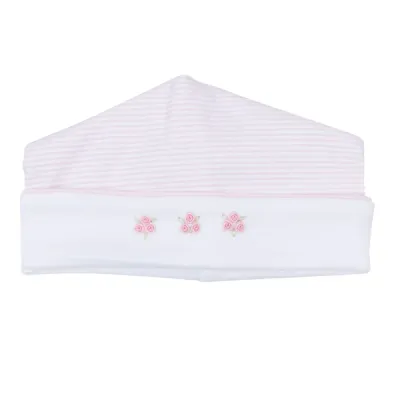 Anna Embroidered Hat, Pink