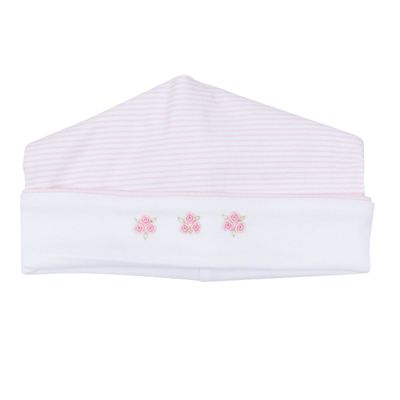 Anna Embroidered Hat, Pink