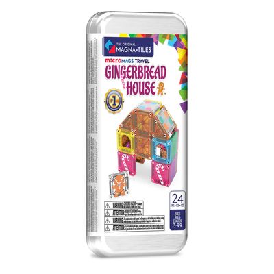 Micro Mags Gingerbread House 24 Pc Travel Set