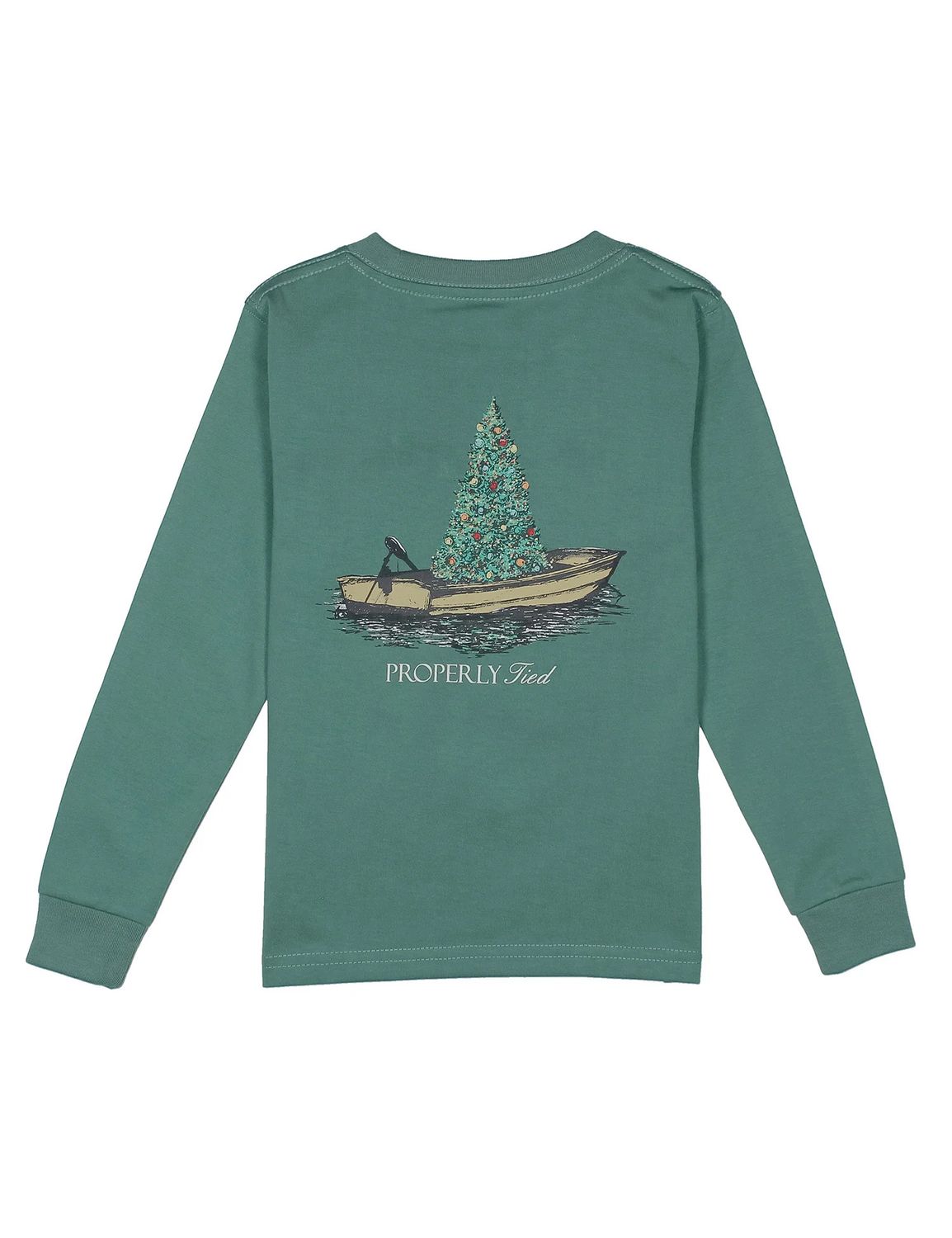 Jolly Boat LS Shirt Marine Green