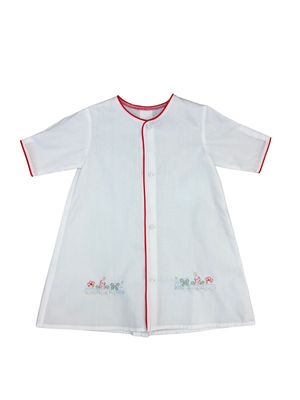 White/Red Daygown, Christmas Train