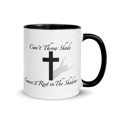 &quot;Rest In The Shadow&quot; Accent Mug