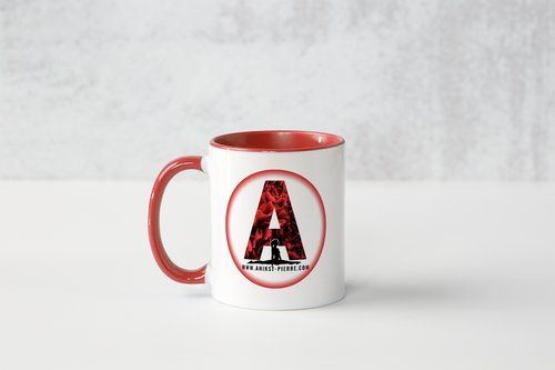 TASSE BLANCHE ET ROUGE
