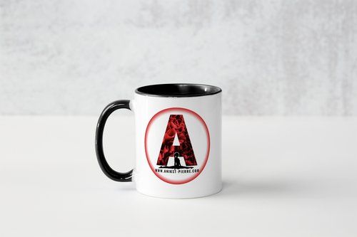 TASSE BLANCHE ET NOIRE