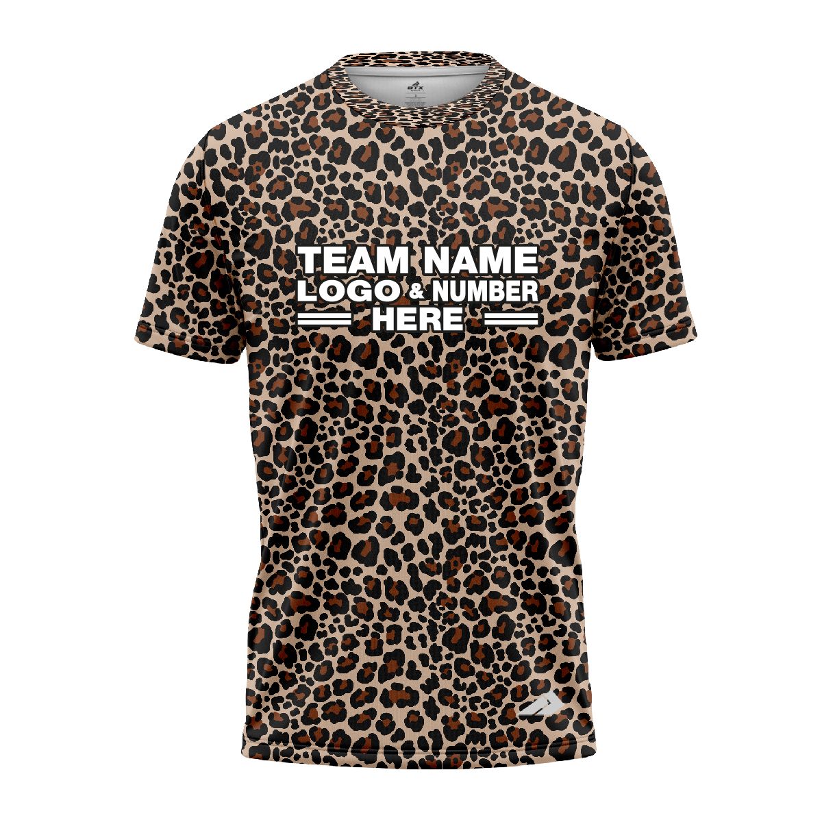 Custom Fully Sublimated Jaguar Animal Print Performance Jersey 885