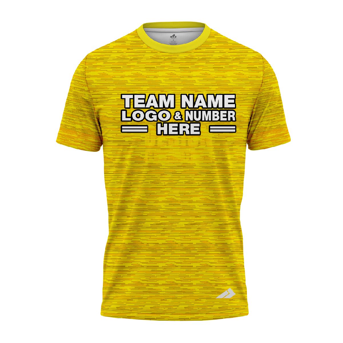 Custom Fully Sublimated  Camo Pattern Yellow Performance Jersey 1102