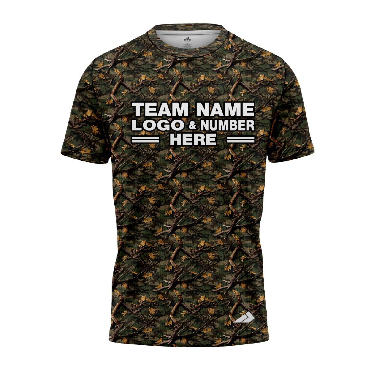 Custom Fully Sublimated Forest Camo Pattern Two Performance Jersey 1172