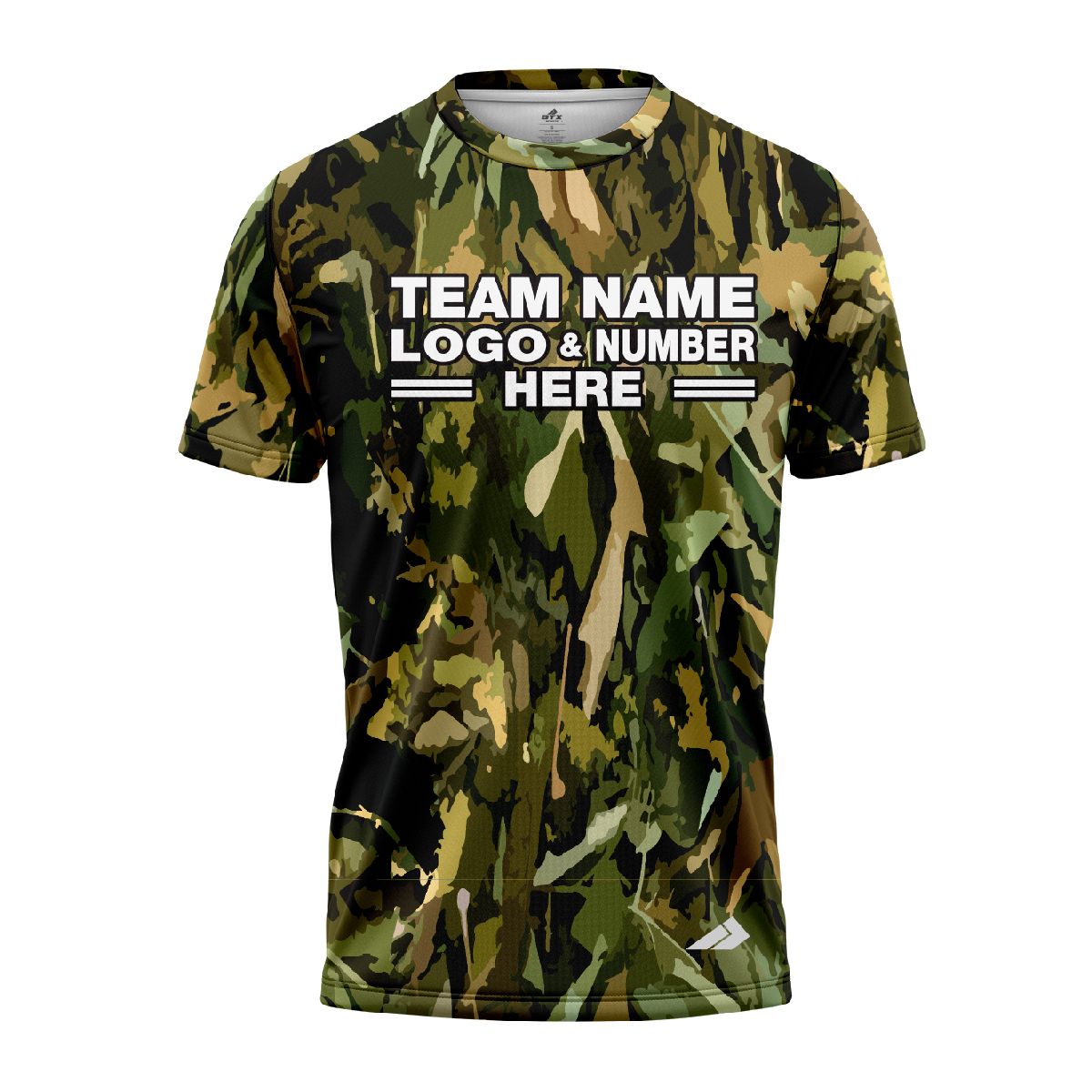 Custom Fully Sublimated Fall Camo Pattern Performance Jersey 1396