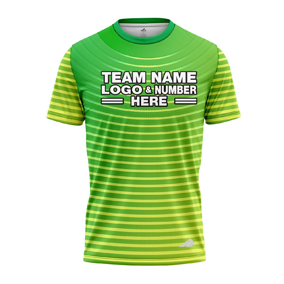 Custom Fully Sublimated Retro Style Two Neon Pattern Blues Performance Jersey 1840