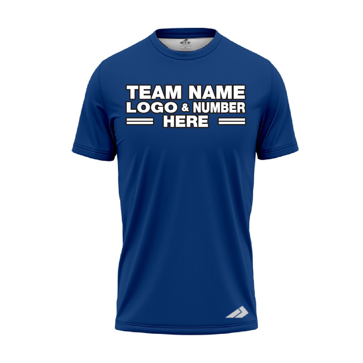 Custom Fully Sublimated Solid V2 Pattern Blue Jay Performance Jersey 2127