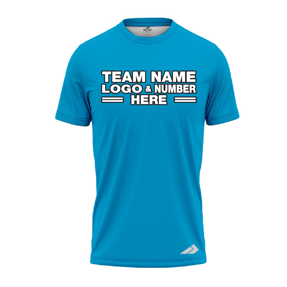 Custom Fully Sublimated Solid J28 Pattern Dark Aqua Performance Jersey 2281