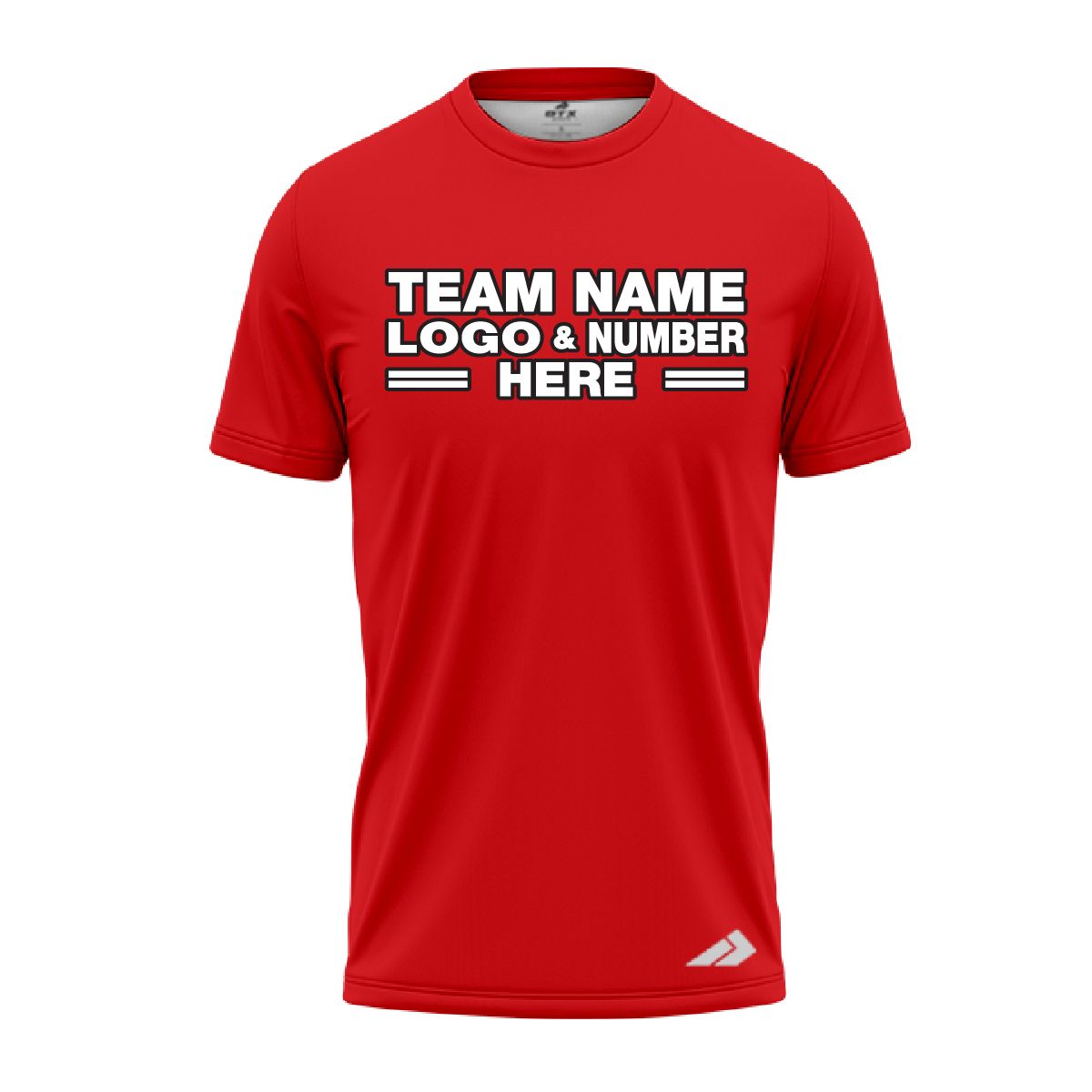 Custom Fully Sublimated Solid A5 Pattern Coral Performance Jersey 2430