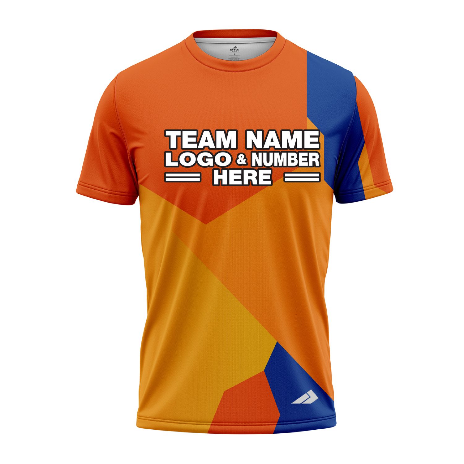 Custom Fully Sublimated Forms Pattern Green Blue Performance Jersey 3127