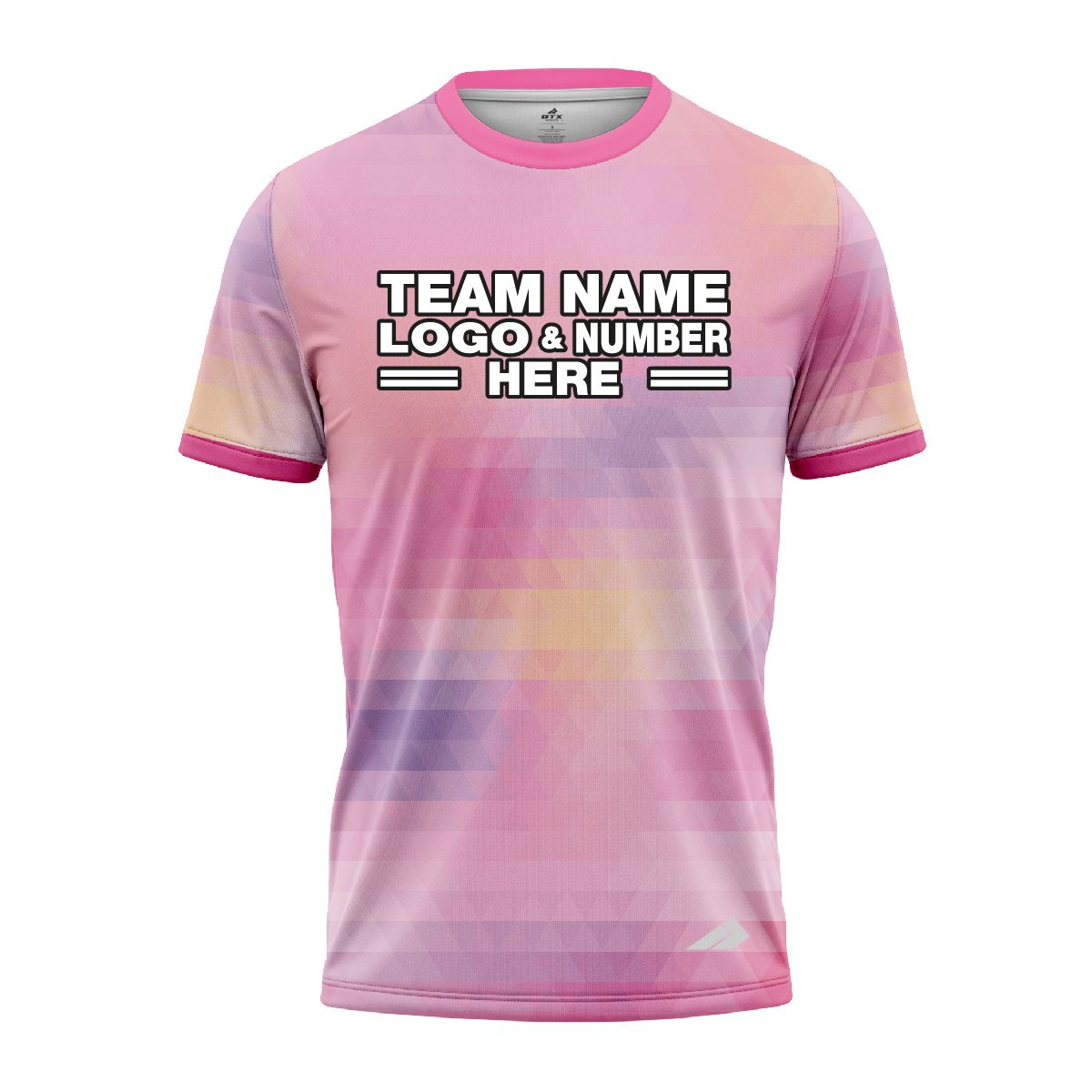 Custom Fully Sublimated Radiant Tie Dye Pattern Multicolor Performance Jersey 3862