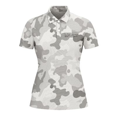 トップス camouflage pattern faded polo shirt トップス camouflage pattern faded polo shirt トップス