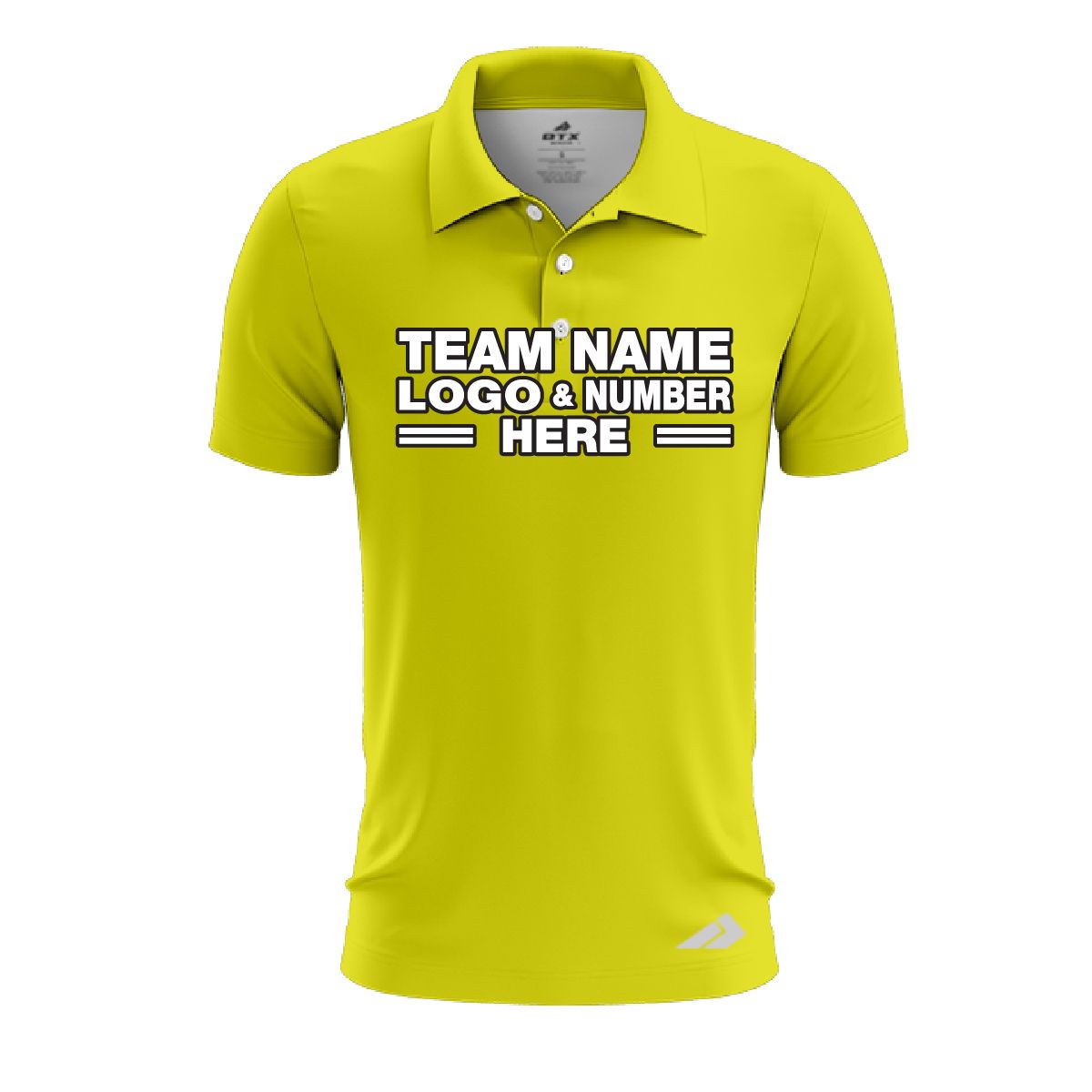 Custom Fully Sublimated Solid EE Pattern Apple Green Performance Polo Shirt 7443
