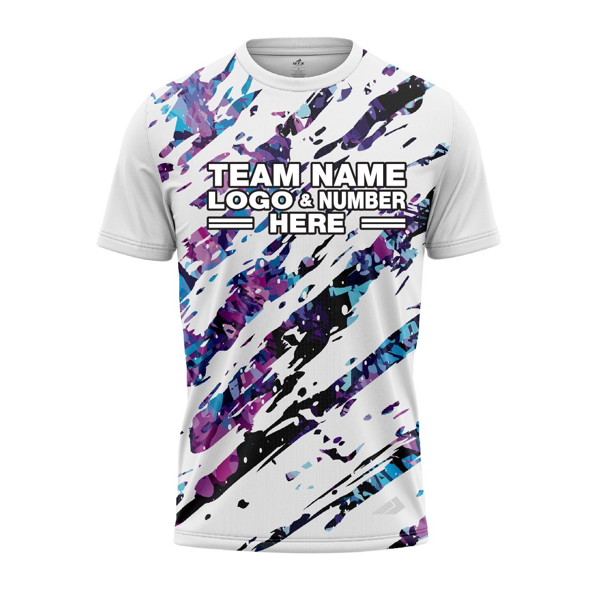 Custom Fully Sublimated Hidden Tie Dye Pattern  Performance Jersey 7725