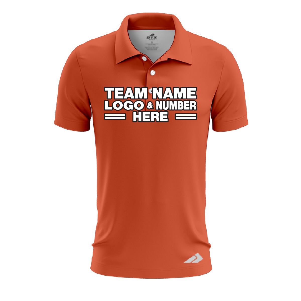 Custom Fully Sublimated Solid X13 Pattern Cedar Chest Performance Polo Shirt 8160