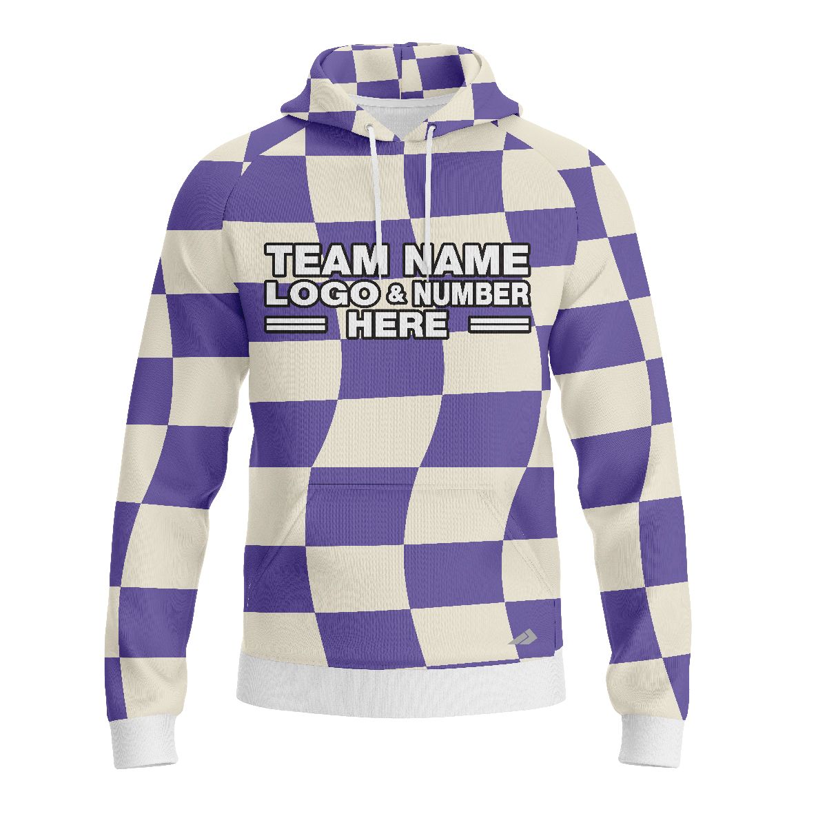 Custom Fully Sublimated Funky Florals Tie Dye Pattern Yellow Multicolor Performance Sports Pullover Hoodie 08972