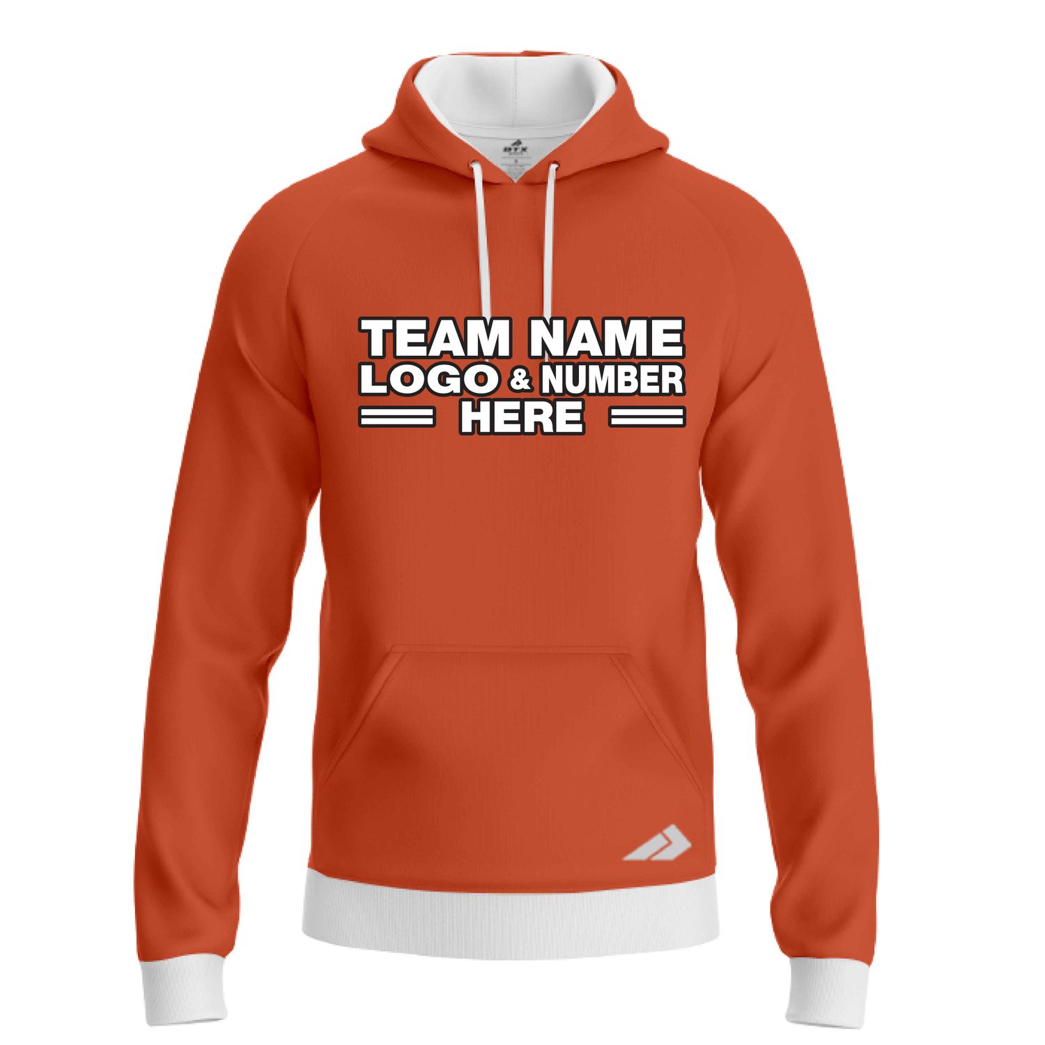Custom Fully Sublimated Solid X13 Pattern Cedar Chest Performance Sports Pullover Hoodie 09949