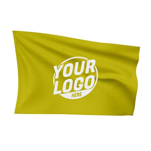 Custom Fully Sublimated Solid U3 Pattern Laurel Green Flag 15999