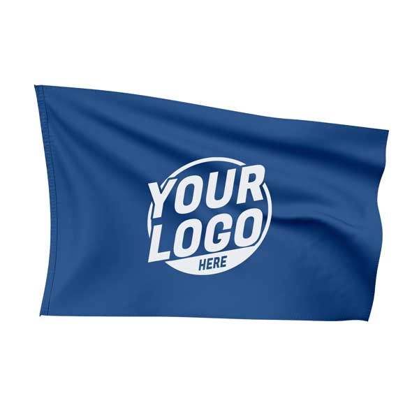 Custom Fully Sublimated Solid V2 Pattern Blue Jay Flag 16008