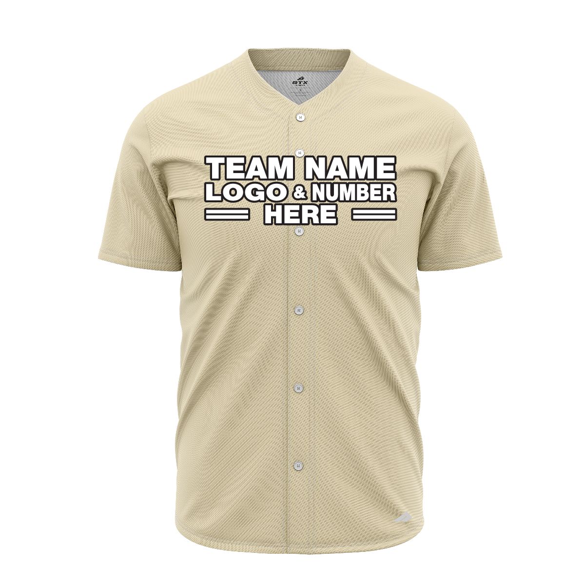 Custom Fully Sublimated Elegant Pattern Vintage Brown Dark Blue Performance Baseball Softball Full Buttons Jersey 16919